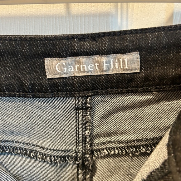 Jeans, ankle length, black, size 16 - Picture 3 of 5